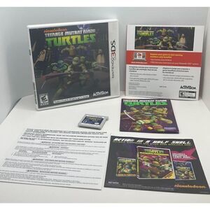 Teenage Mutant Ninja Turtles Nintendo 3DS Complete CIB Authentic Tested